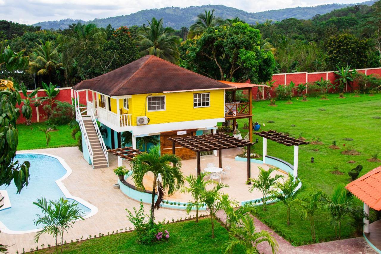 Deluxe Suites Guacamayos - Eco-Lodge & Swimming Pool Bonao Exterior foto